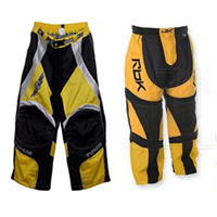 Yellow Roller Hockey Pants